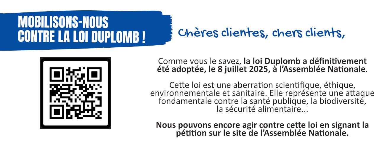 Continuons la mobilisation contre la loi Duplomb !