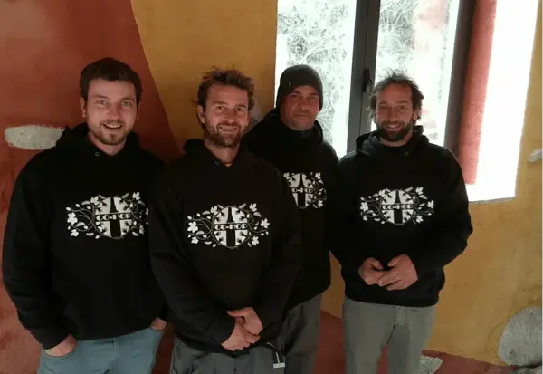 Jean-Yves, Alain, Julien & Bruno - Brasserie Co-Hop - Brasseurs