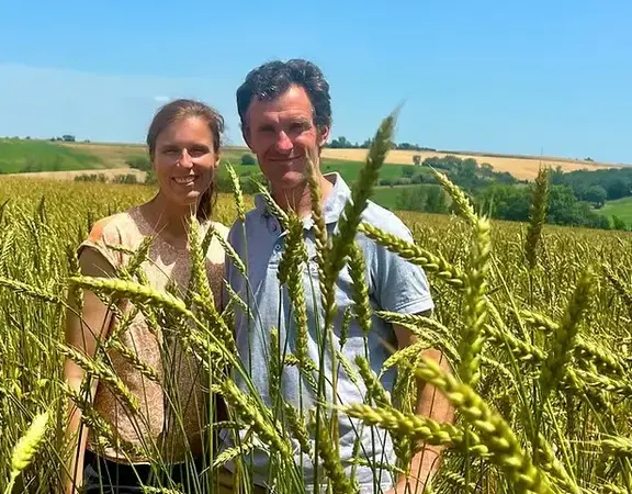 Jean & Natalène - Moulin Cante Caille - Céréalier et Meunier